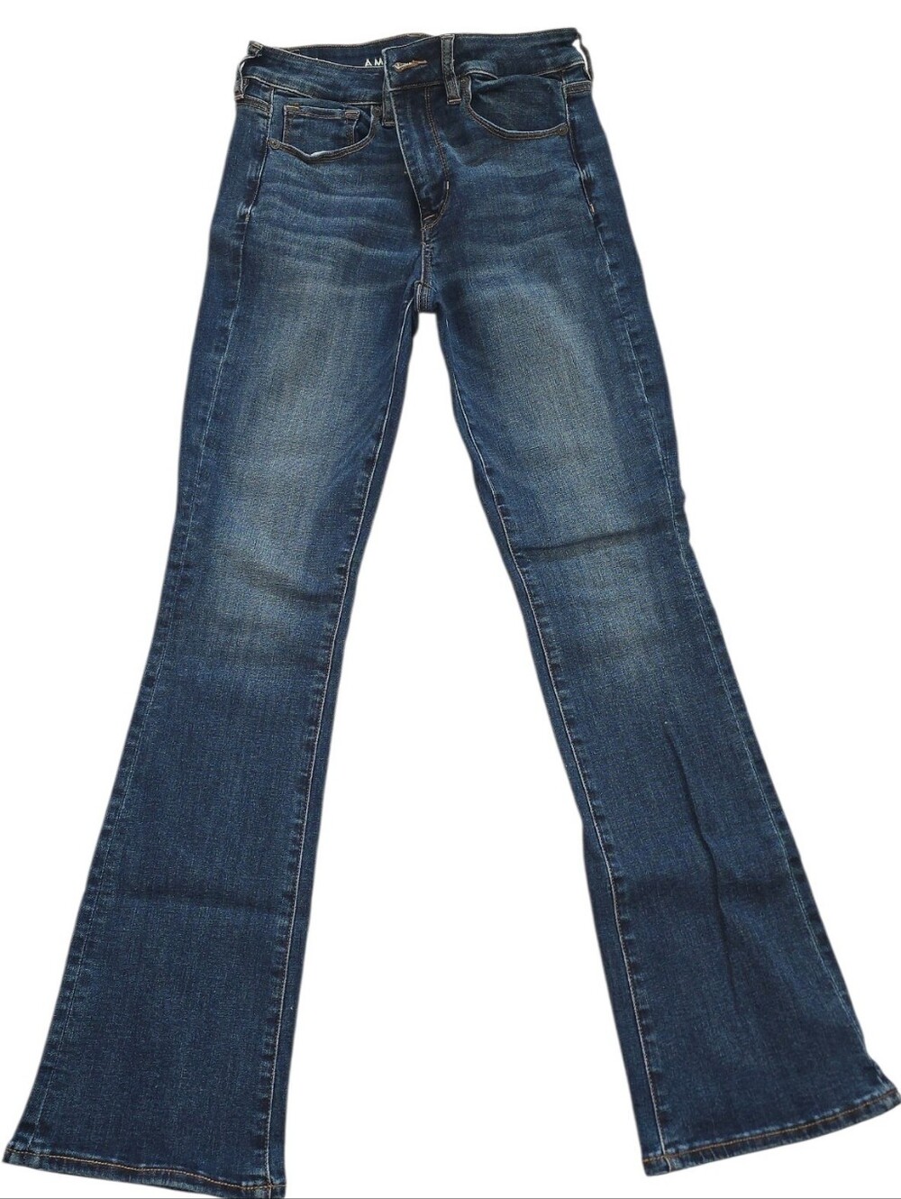 American Eagle Hi Rise Skinny Kick Next Level Stretch Jeans